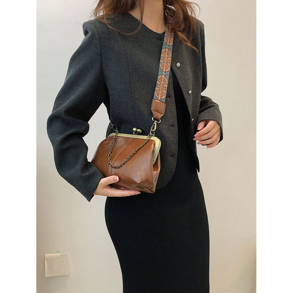 Brown Shoulder Crossbody Bag,  - Women Bags Work reseña y precio