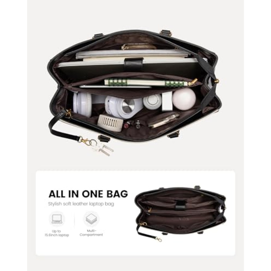 Vintage Leather Work Tote - La - Women Bags Work reseña y precio