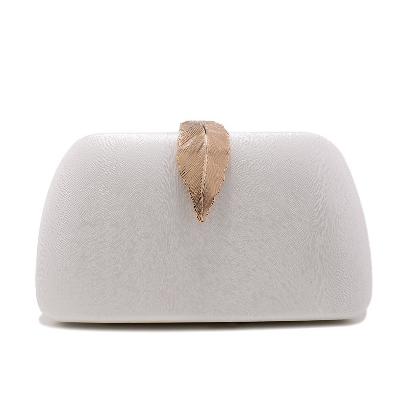Silver Metallic Evening Clutch - Women Bags Gold reseña y precio