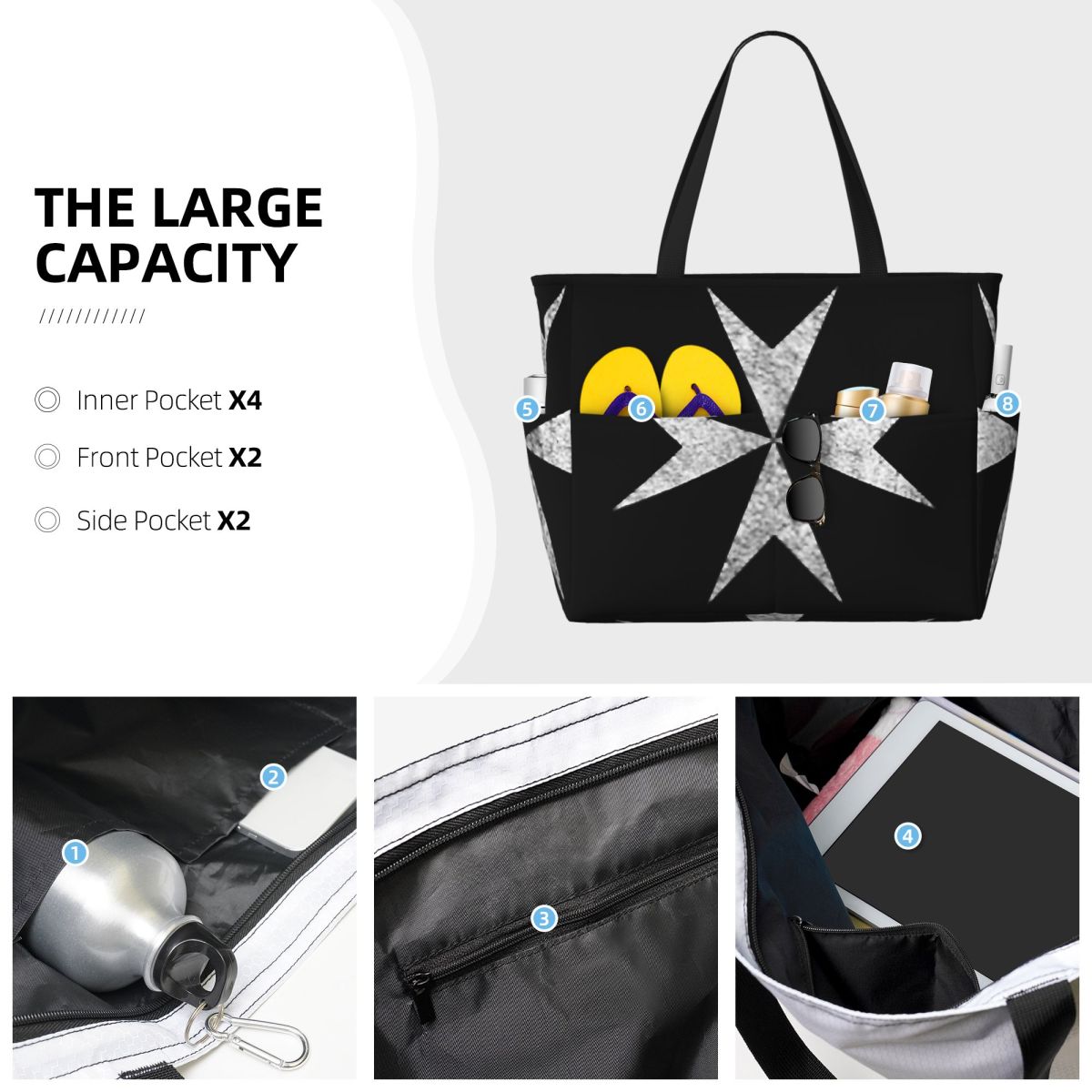 Maltese Cross Knights Hospital - Women Bags Malta reseña y precio