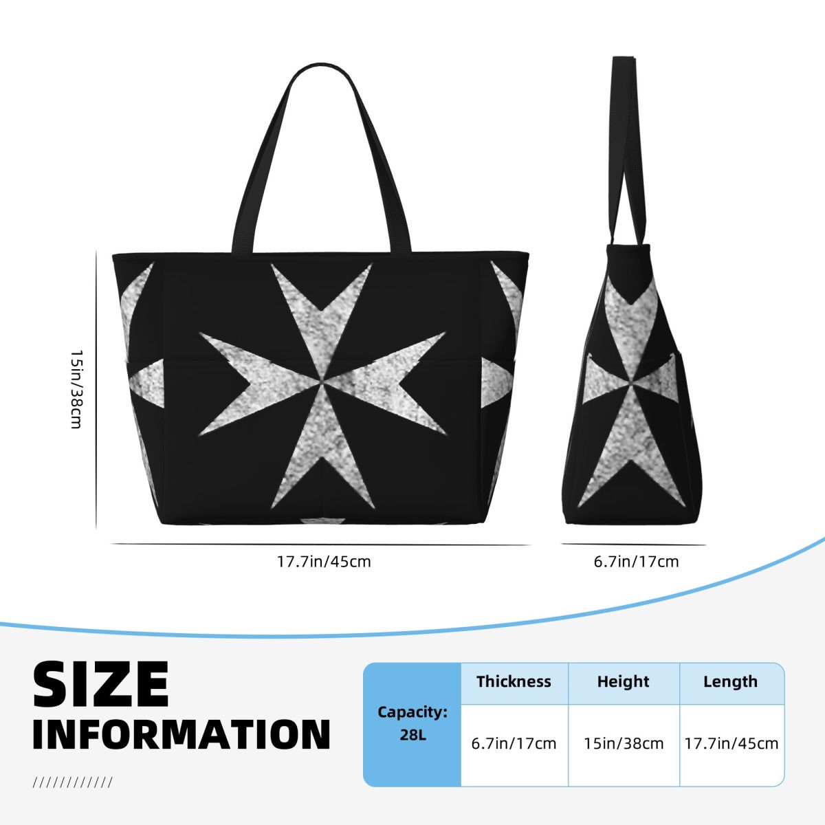 Maltese Cross Knights Hospital - Women Bags Malta reseña y precio