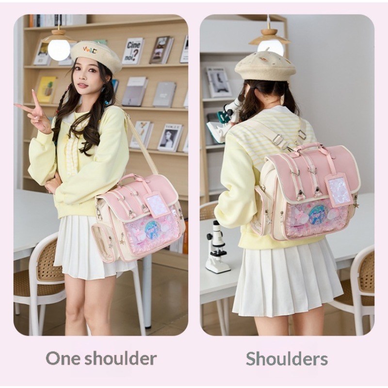 Japanese Schoolbag Youth Girls - Women Handheld Bags reseña y precio
