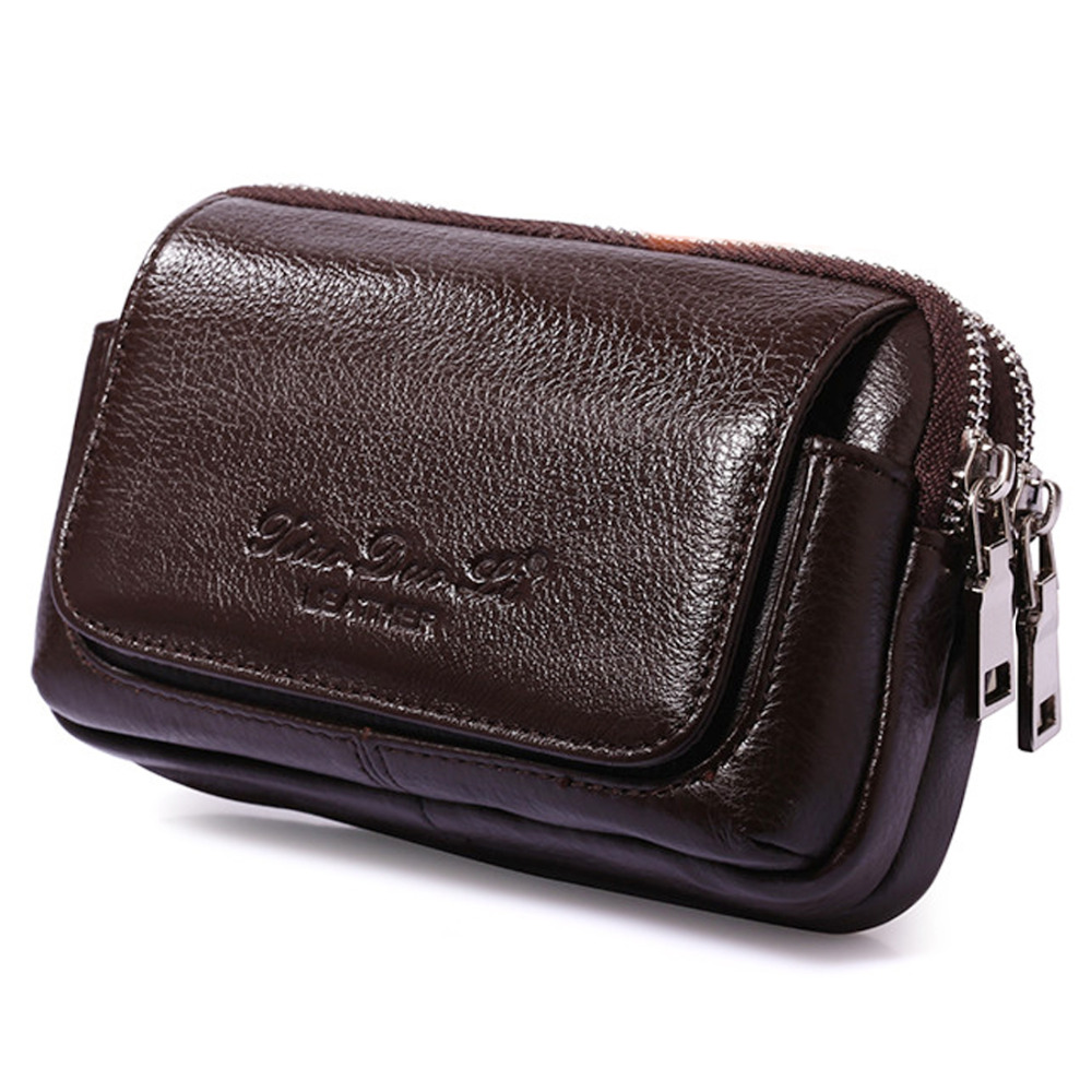 Men Genuine Leather Waist Fann - Saddle Bag Leather reseña y precio