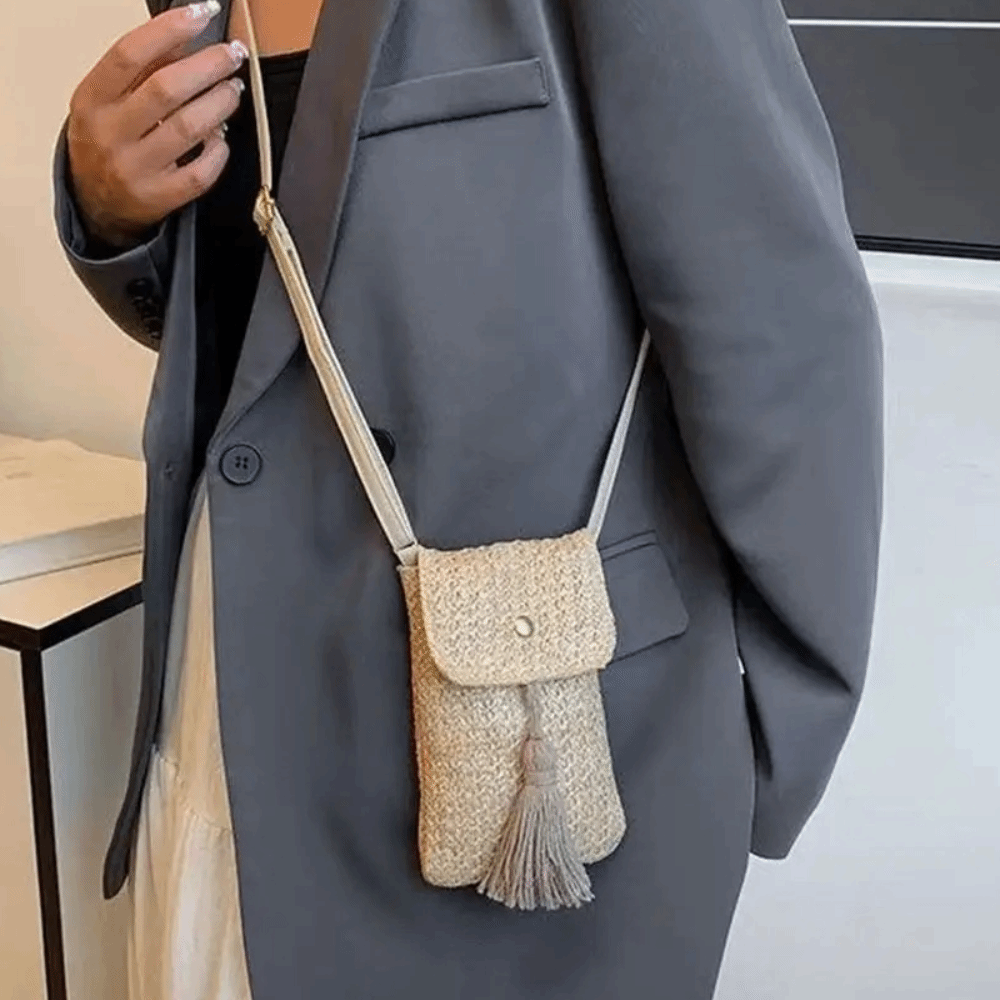 Portable Weaving Straw Woven H - Women Bags Handmade reseña y precio