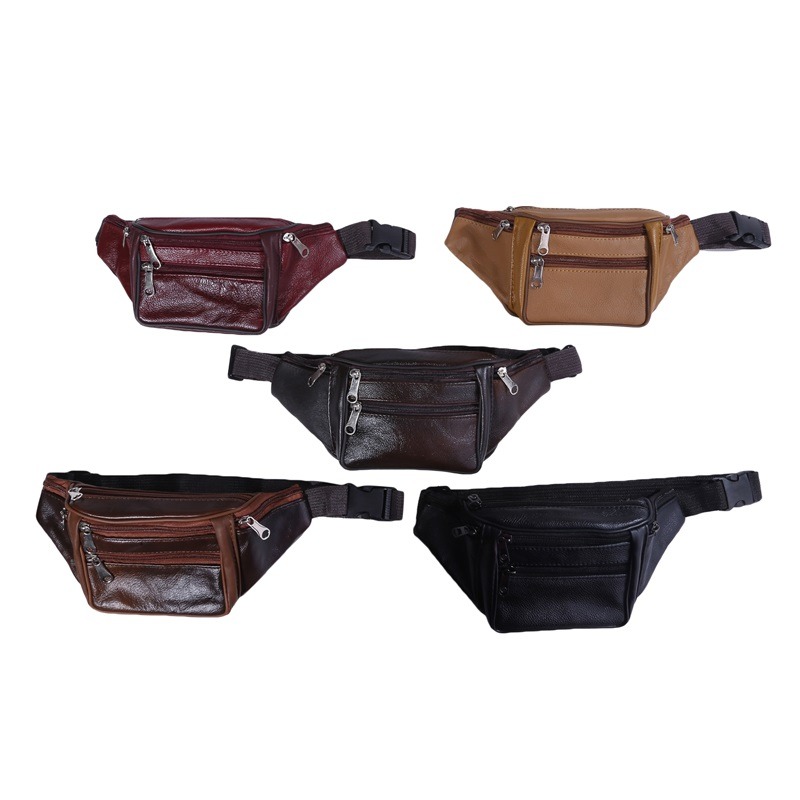 Fashion Men Genuine Leather Wa - Saddle Bag Leather reseña y precio