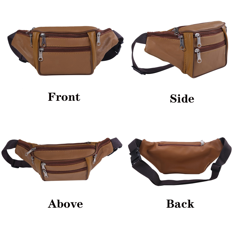 Fashion Men Genuine Leather Wa - Saddle Bag Leather reseña y precio