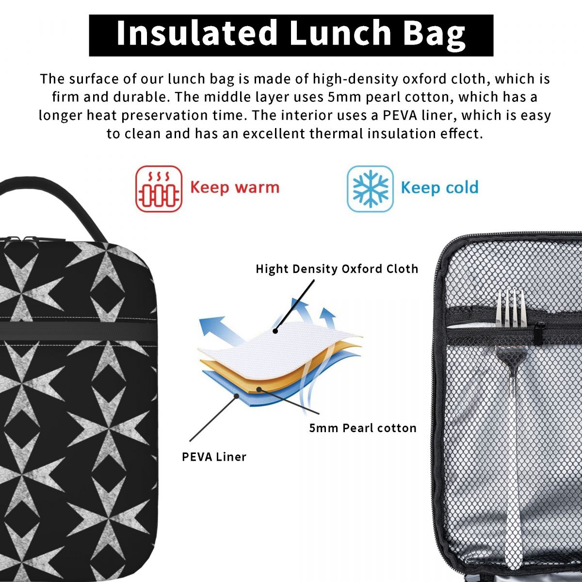 Maltese Cross Knights Hospital - Women Bags Malta reseña y precio