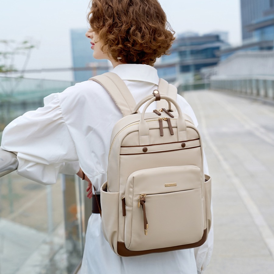 【New Arrival】Chic Beige & Brow - Women Bags Purses reseña y precio