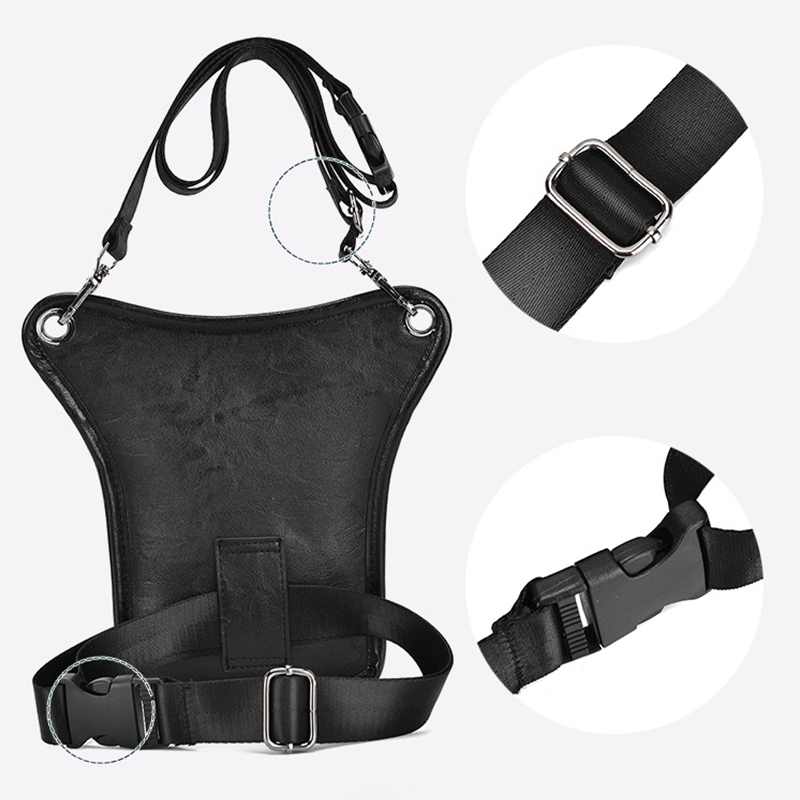 Vintage Men Waist Fanny Pack D - Saddle Bag Leather reseña y precio