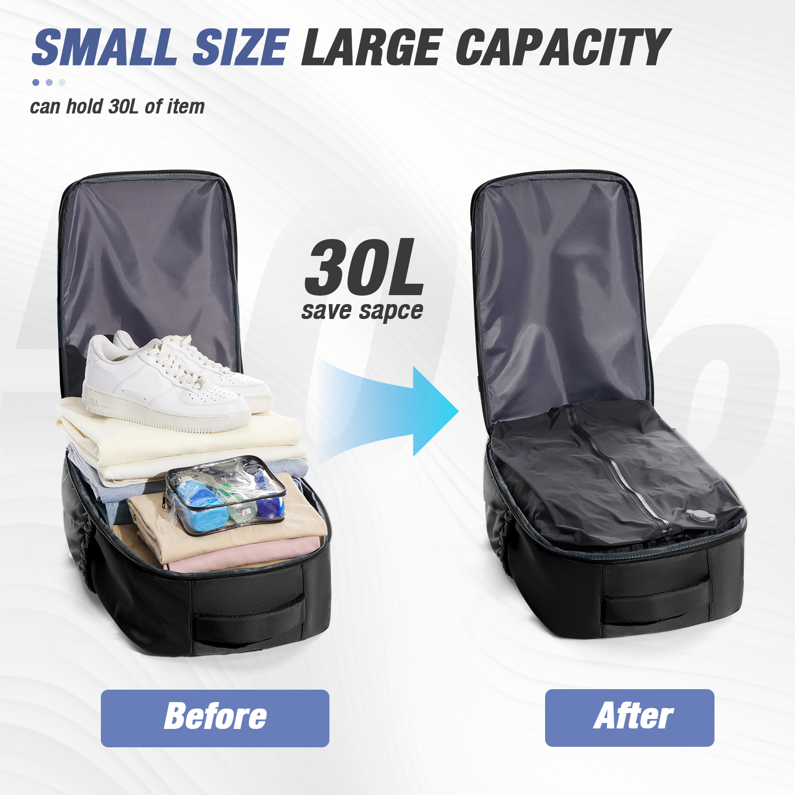 Vacuum Backpack, Travel Backpa - Women Bags Work reseña y precio