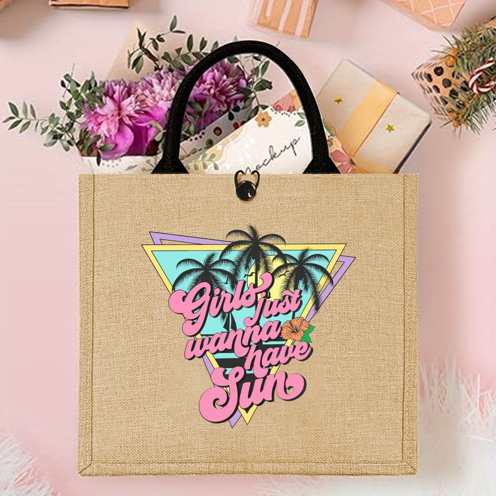 Handmade Large Capacity Fiber  - Women Bags Jute reseña y precio