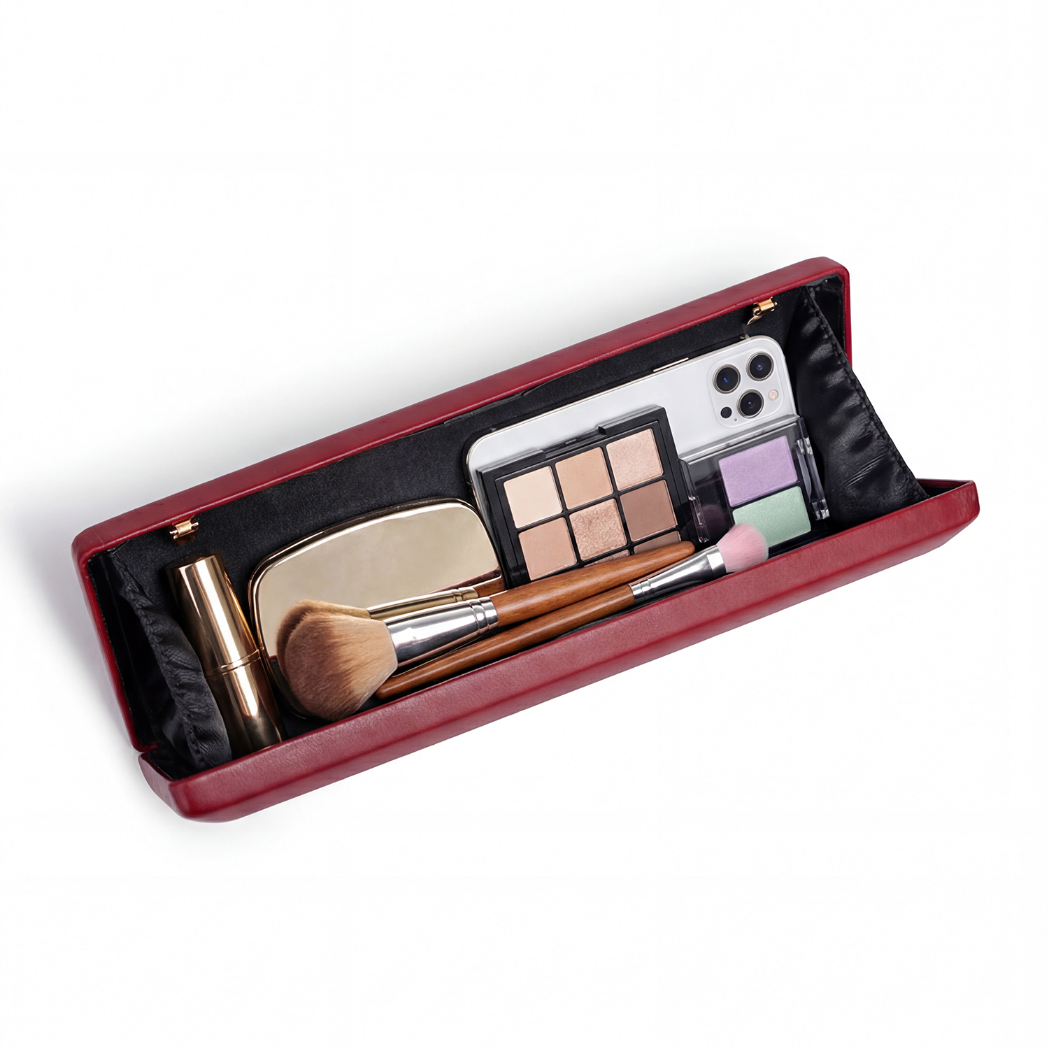 Elegant Red Evening Bag Minima - Women Bags Gold reseña y precio