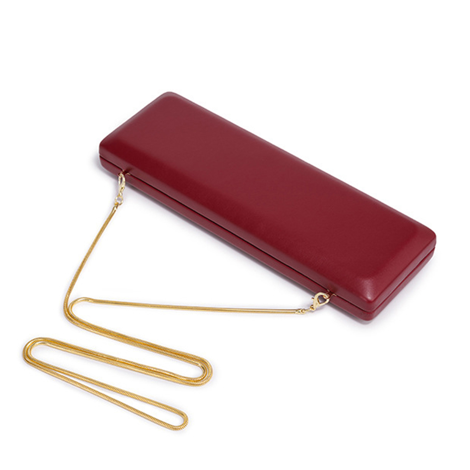 Elegant Red Evening Bag Minima - Women Bags Gold reseña y precio