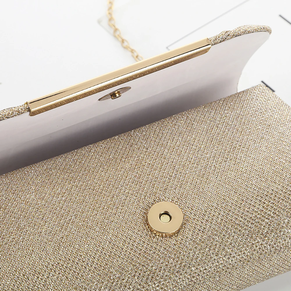 Women Evening Clutch Bag Femal - Women Bags Gold reseña y precio