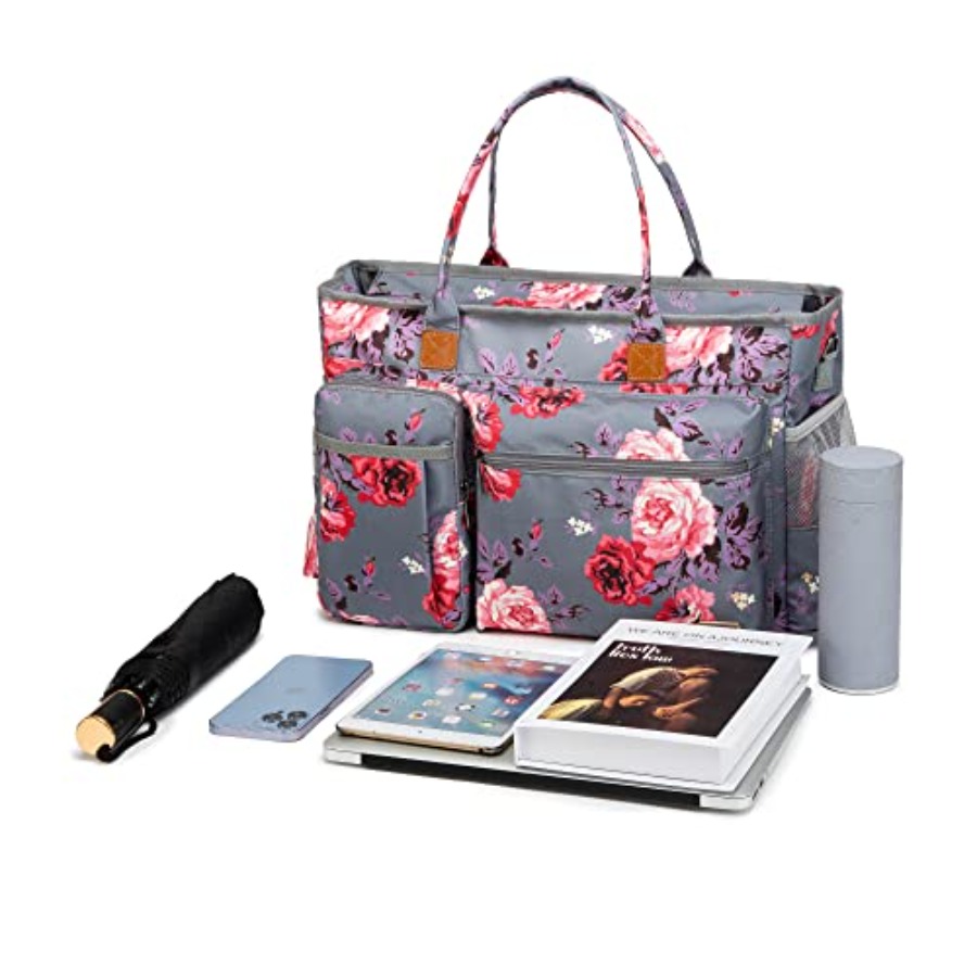 Laptop Tote Bag, Teacher Tote  - Women Bags Work reseña y precio