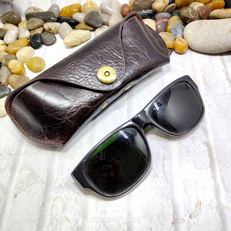 Blongk Glasses Case Waist Bag  - Saddle Bag Leather reseña y precio