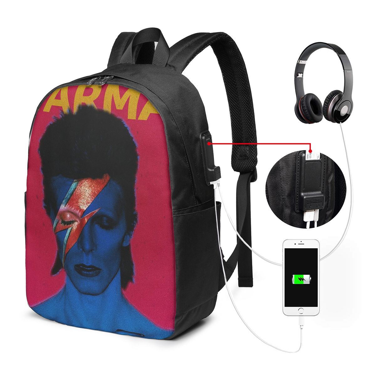 Davids Bowied Backpack Travel  - Women Bags For Travel reseña y precio