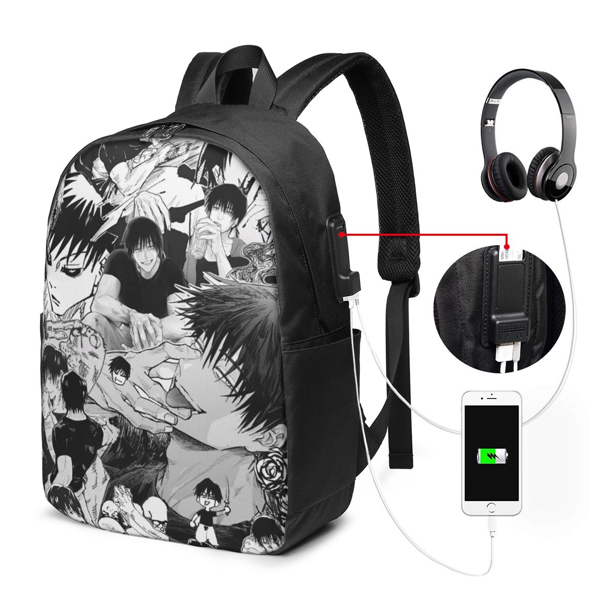 Tokyo Revengers Toji Fushiguro - Women Bags For Travel reseña y precio