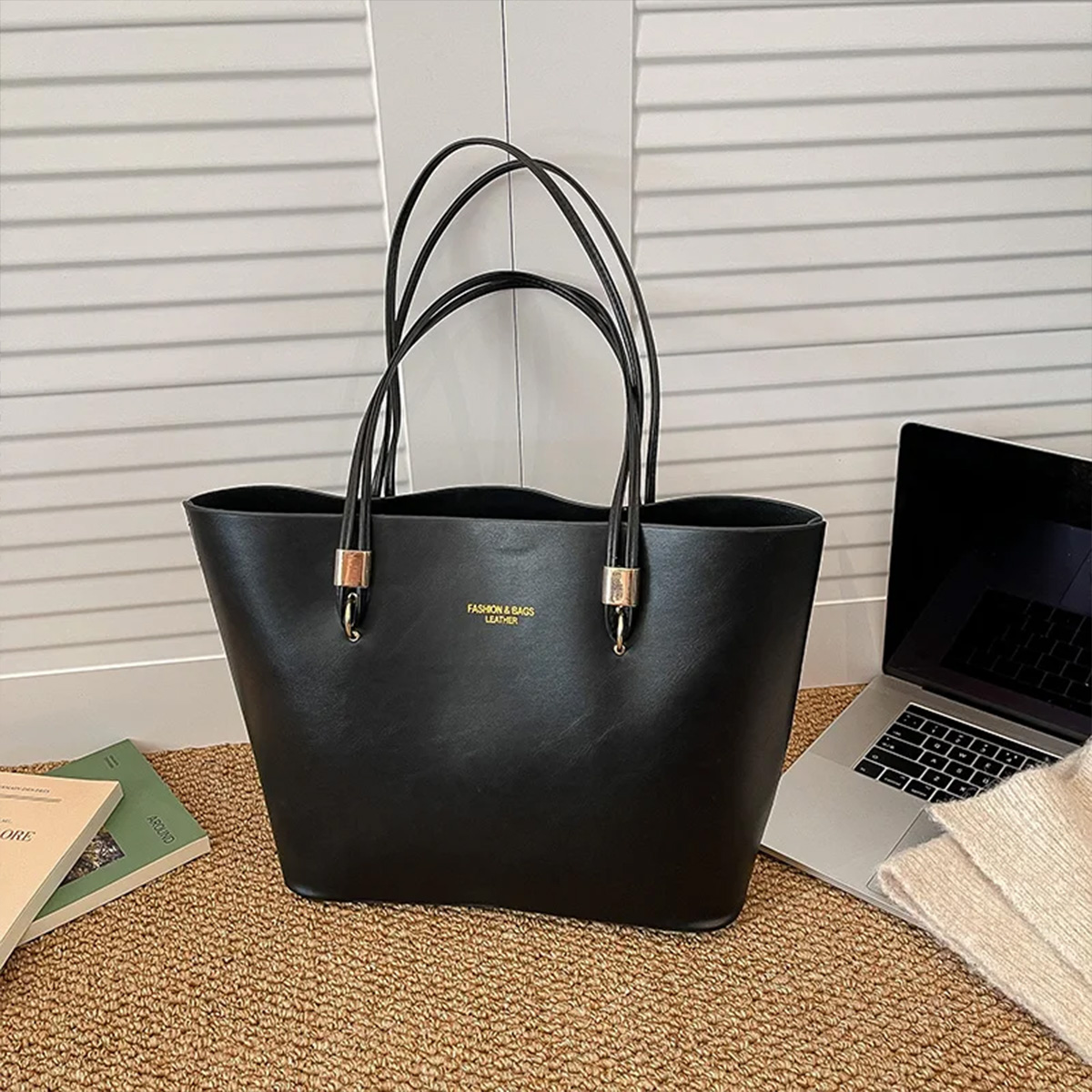 For Daily Use Fashion Tote Bag - Women Bags Gold reseña y precio