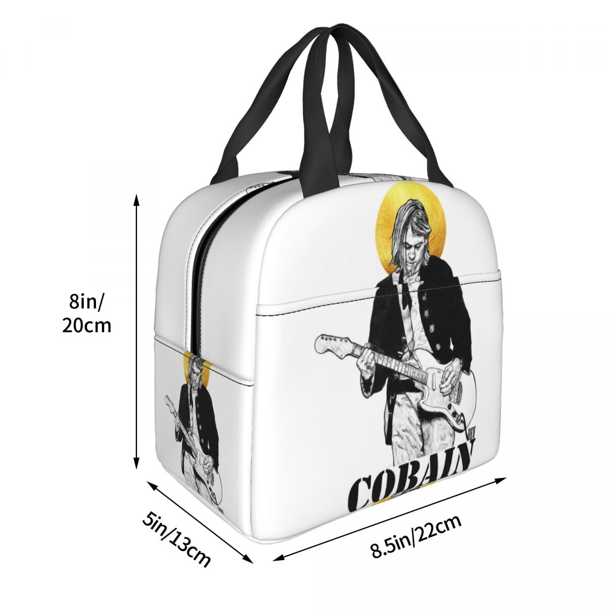 Kurt Cobain Insulated Lunch Ba - Women Bags Kurt reseña y precio