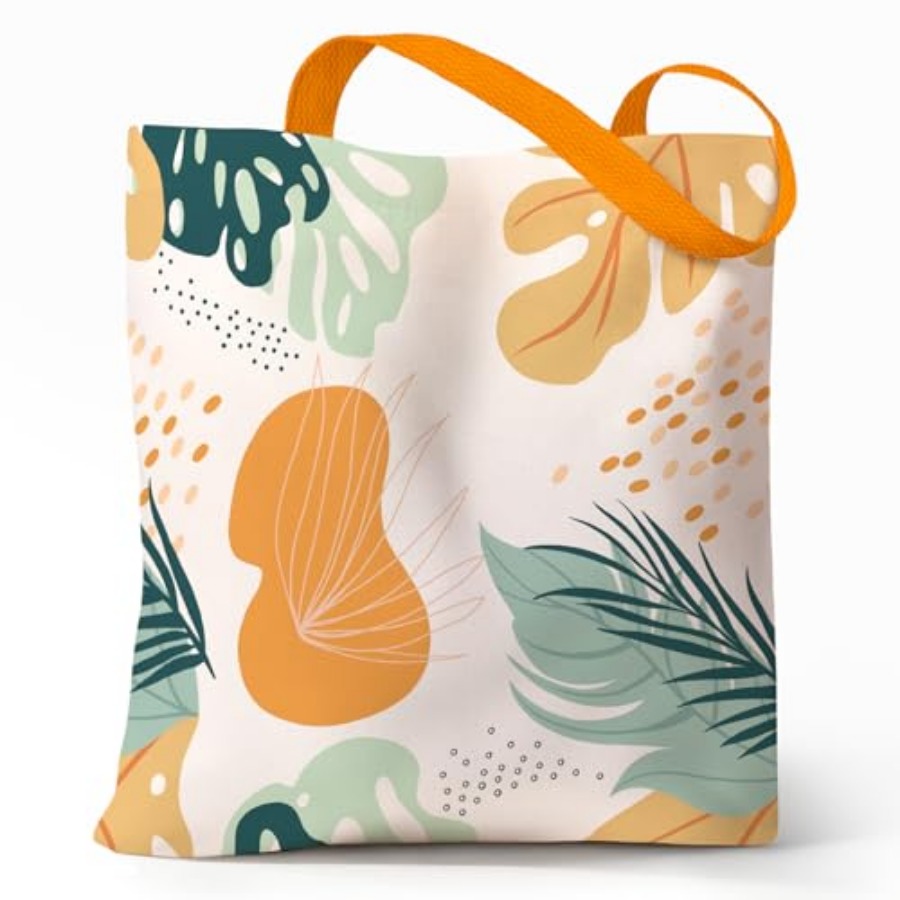 Cute Aesthetic Canvas Tote Bag - Women Bags Work reseña y precio