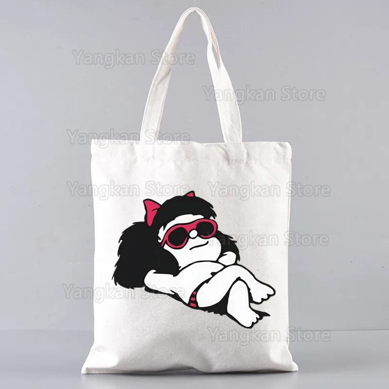 Mafalda Shopping Bag Grocery S - Women Bags Jute reseña y precio
