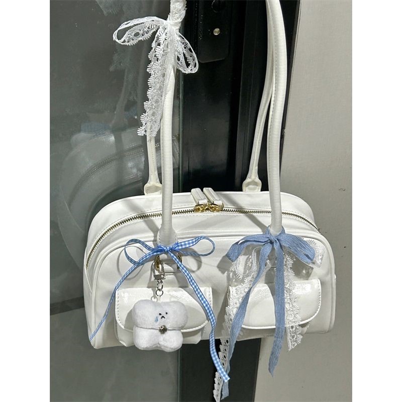 JIAERDI Retro White Bowling Ba - Women Bags Kurt reseña y precio