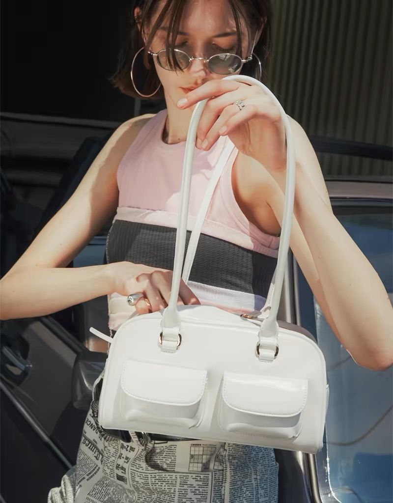 JIAERDI Retro White Bowling Ba - Women Bags Kurt reseña y precio