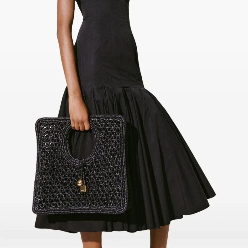 Interlocking-closure Tote Bag  - Women Bags Gold reseña y precio