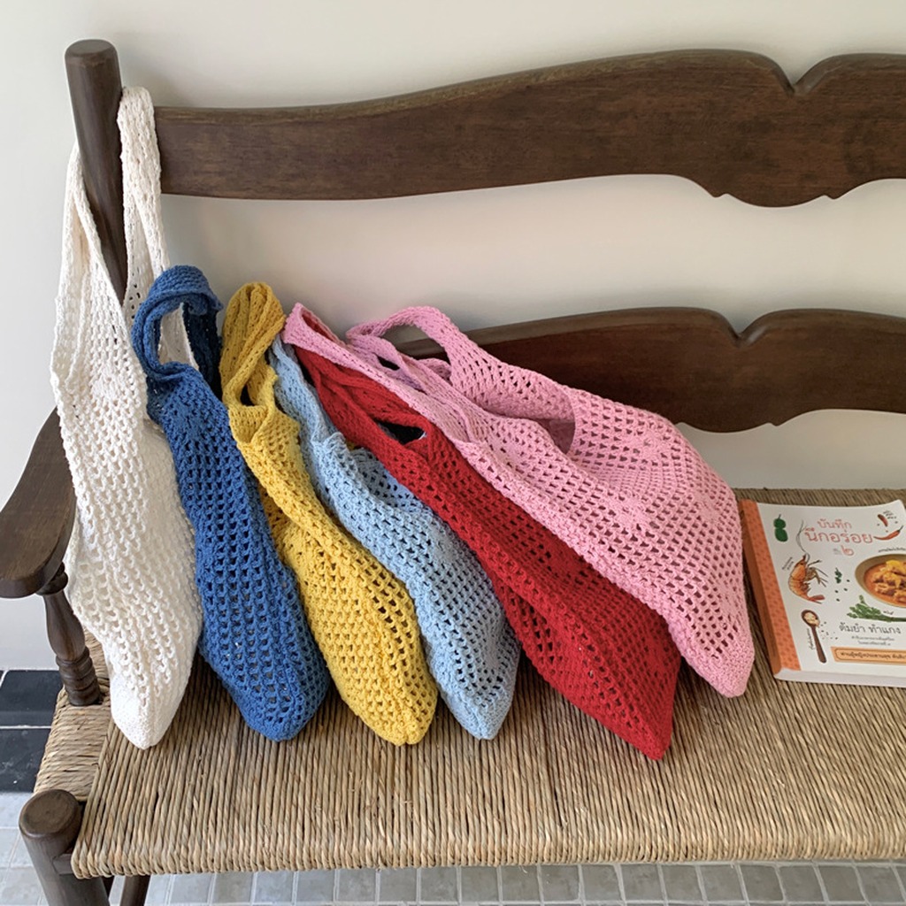 Crochet Bag Handmade Hollow Ou - Women Bags Handmade reseña y precio
