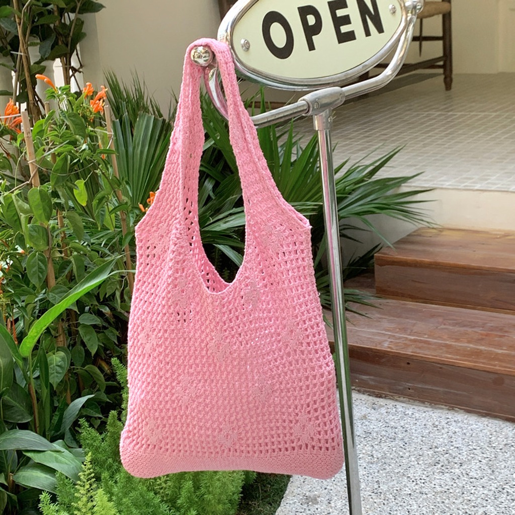 Crochet Bag Handmade Hollow Ou - Women Bags Handmade reseña y precio