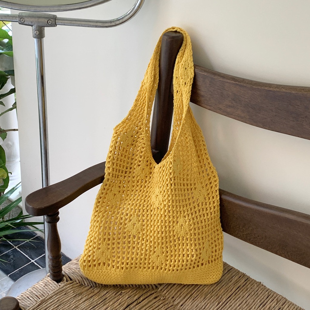 Crochet Bag Handmade Hollow Ou - Women Bags Handmade reseña y precio