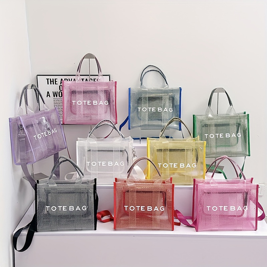 Fashion New High Capacity PVC  - Women Handheld Bags reseña y precio