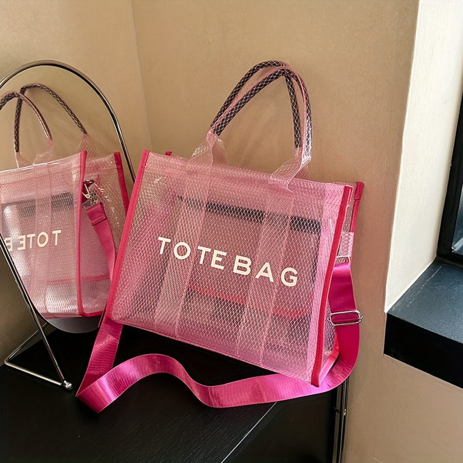 Fashion New High Capacity PVC  - Women Handheld Bags reseña y precio