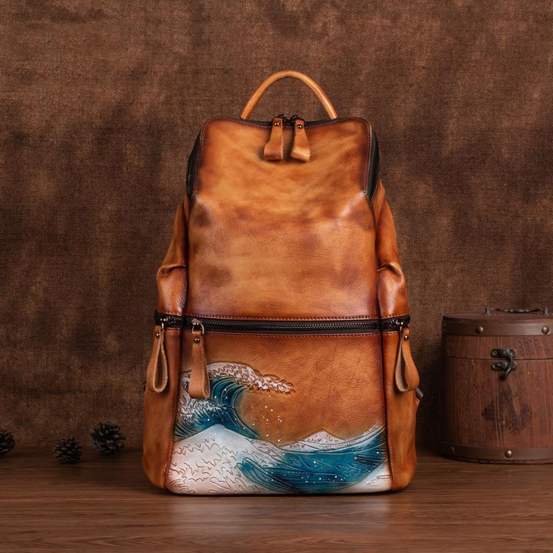 Genuine Real Soft Leather Wome - Women Bags Handmade reseña y precio