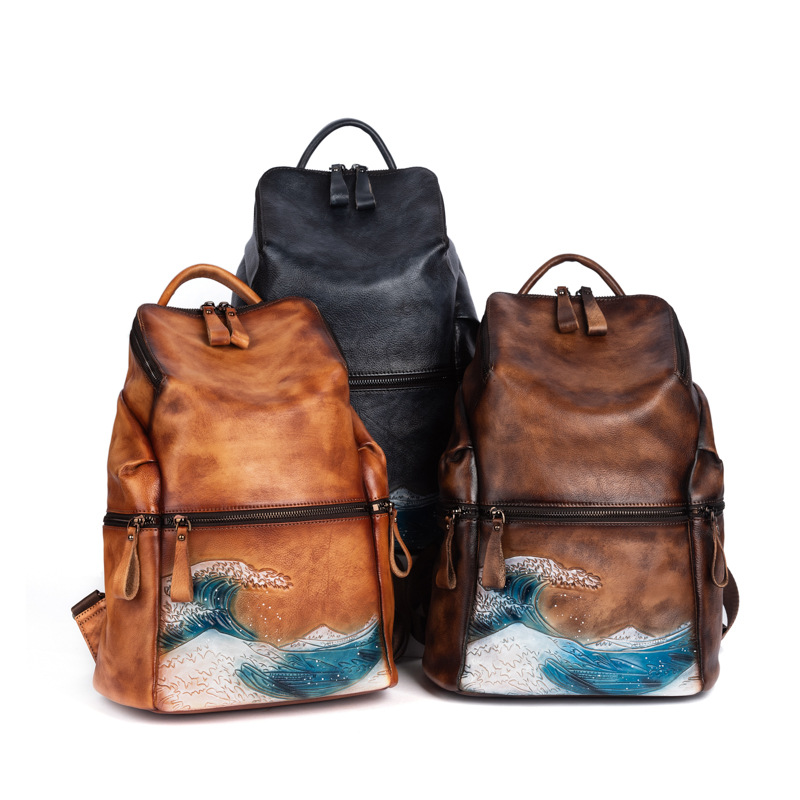 Genuine Real Soft Leather Wome - Women Bags Handmade reseña y precio