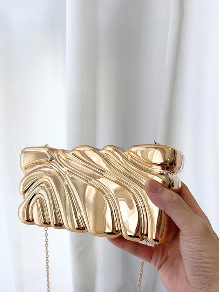 Acrylic Wing Striped Electropl - Women Handheld Bags reseña y precio