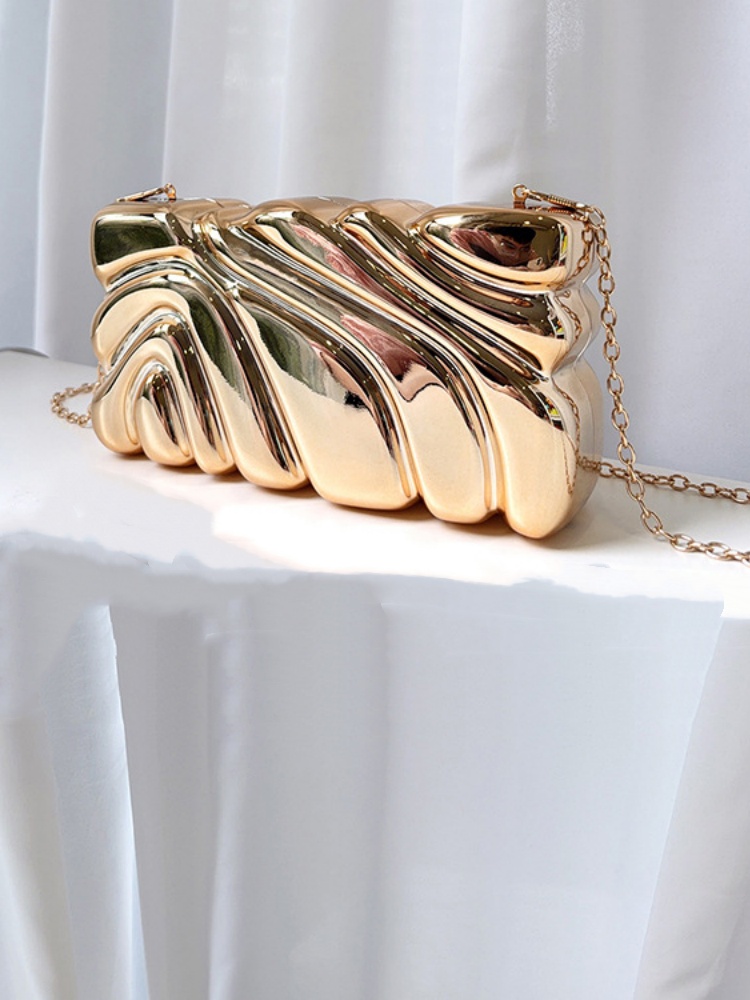 Acrylic Wing Striped Electropl - Women Handheld Bags reseña y precio
