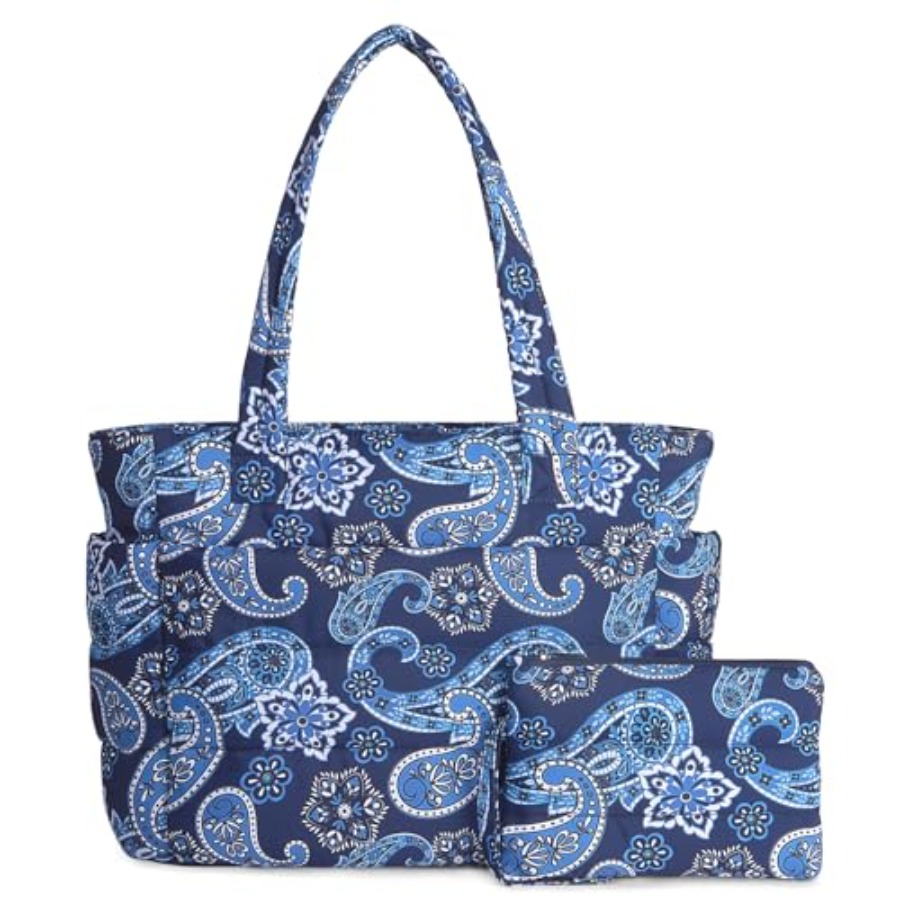 TOPDesign Puffer Tote Bag for  - Women Bags Work reseña y precio