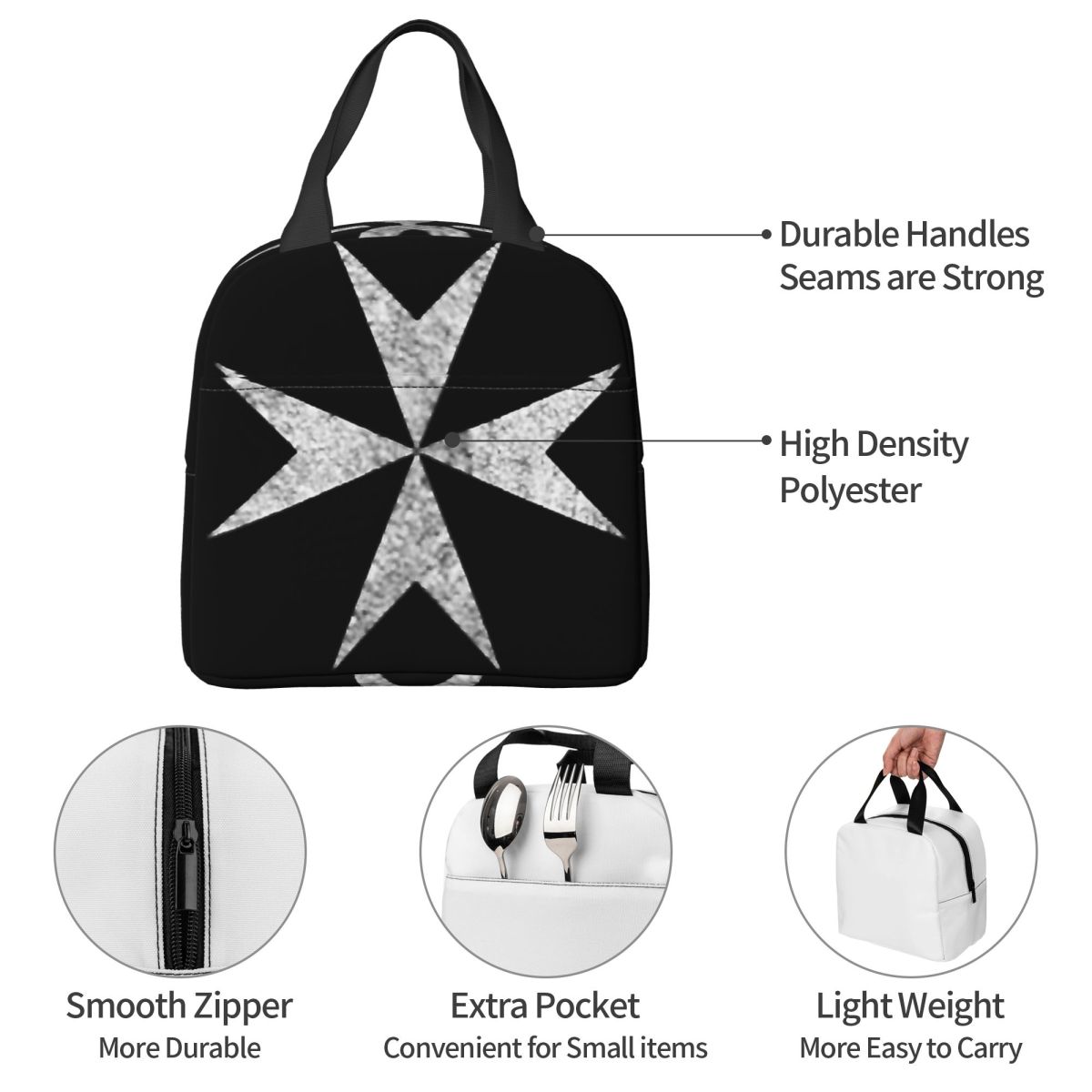 Maltese Cross Knights Hospital - Women Bags Malta reseña y precio
