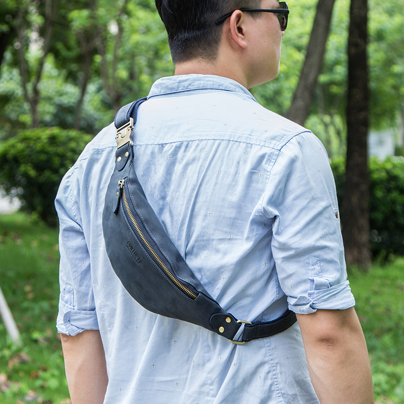CONTACT'S 100% Crazy Horse Lea - Saddle Bag Leather reseña y precio